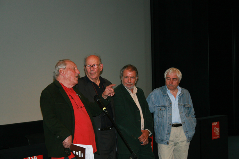 Massimo Sani, Vittorio De Seta, Felice Laudadio e Luciano Tovoli